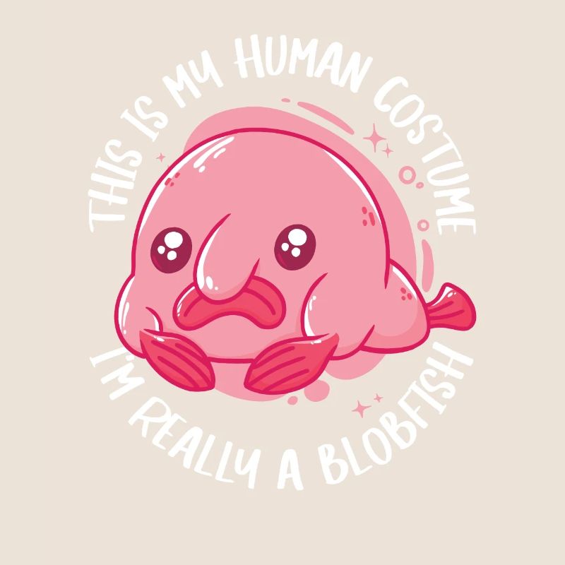 Blobfish Poisson Funny Blob Blobby Blobfish