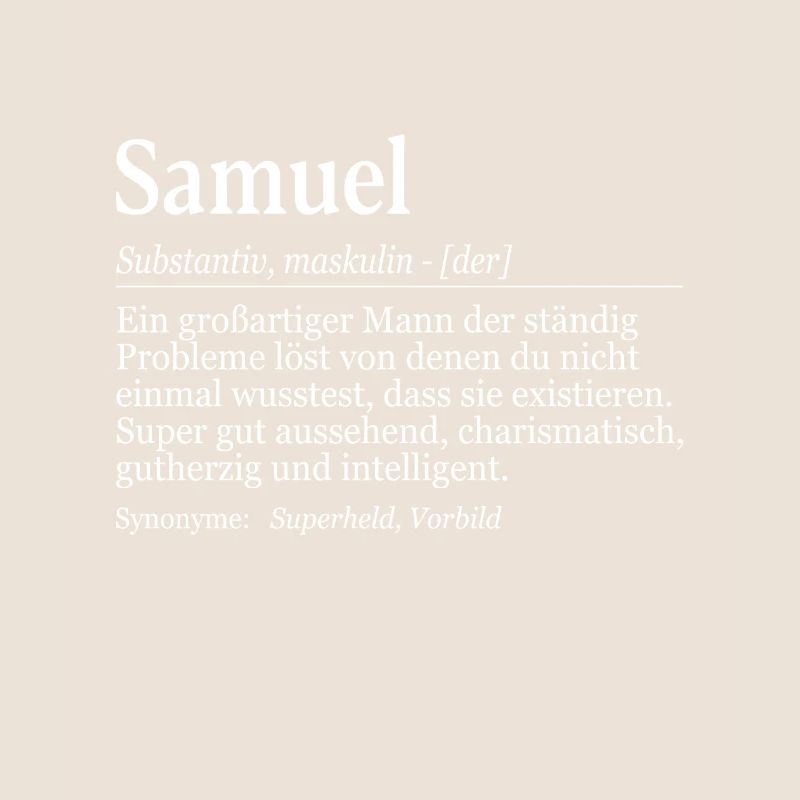 Samuel Definition Namenstag Geburtstag Name