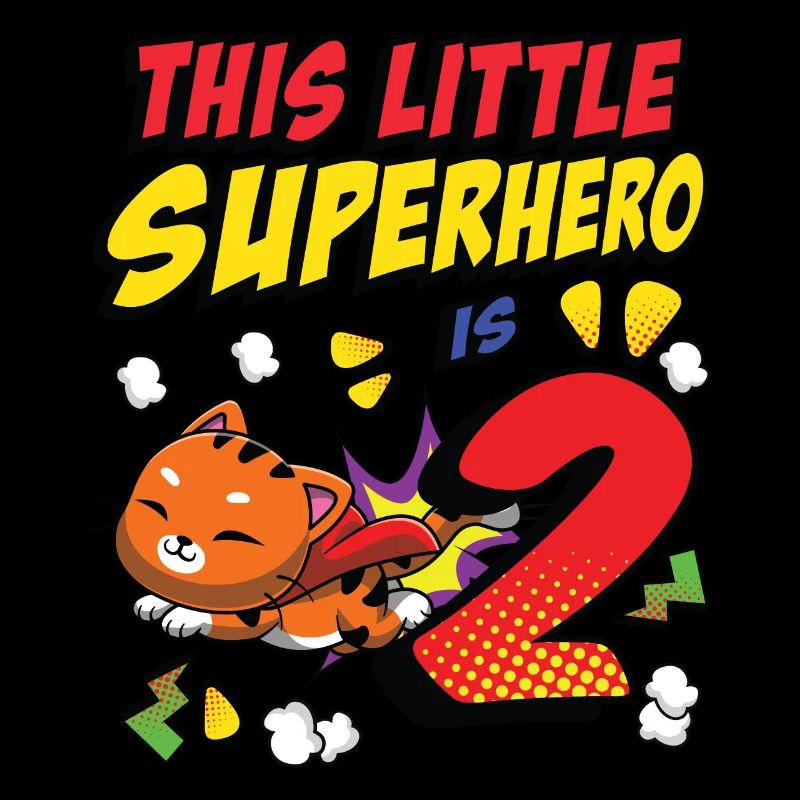Ce petit super-héros est 2 propriétaires de chat 2.