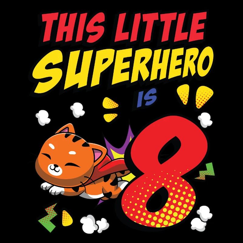 Ce petit super-héros est 8 propriétaires de chat 8.