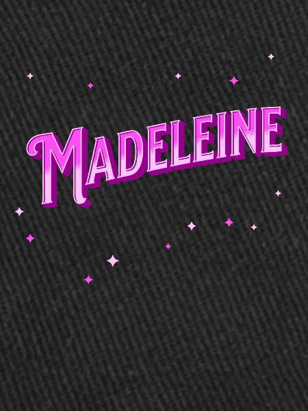 Madeleine's name personalized