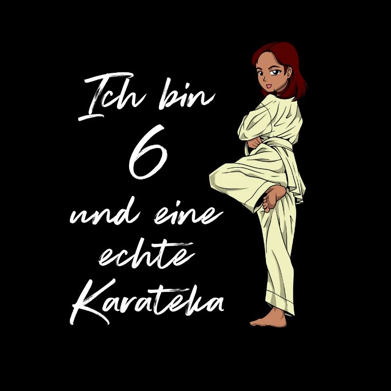 Ich bin 6 - Mädchen Karate