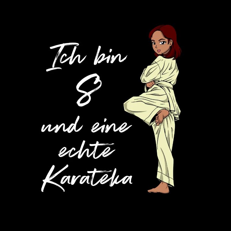 Ich bin 8 - Mädchen Karate