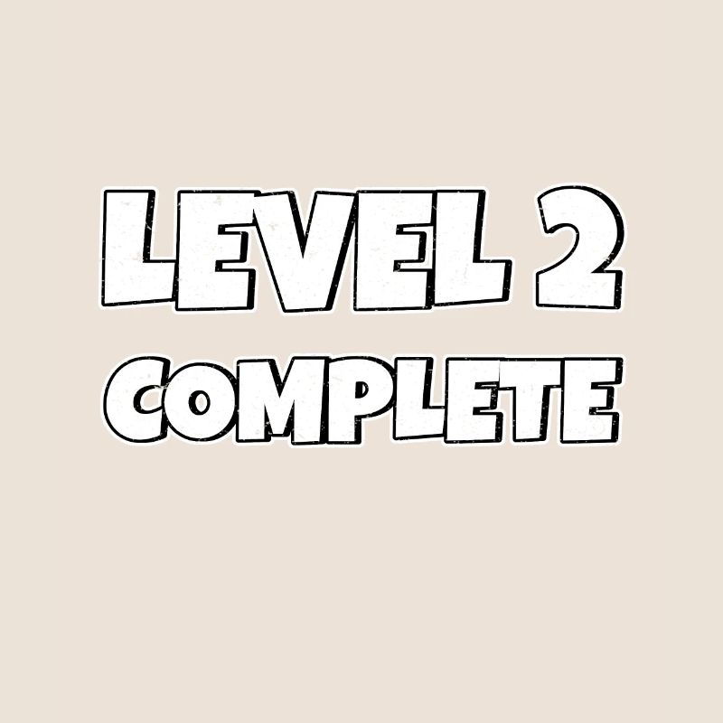 Level 2 Complete Geburtstagsgeschenk 2 Jahre