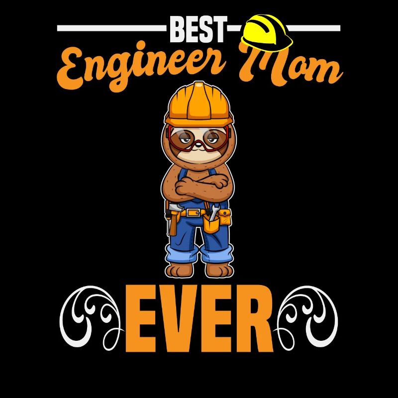 Best Engineer Mom Ever Construction Worker Mommy