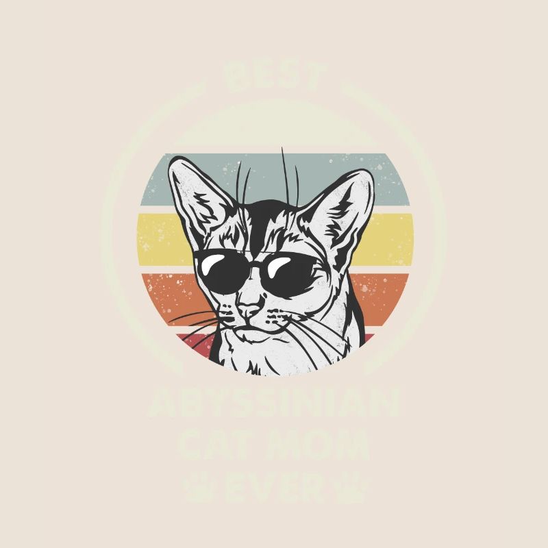 Cat Mom - Abyssinian Cat
