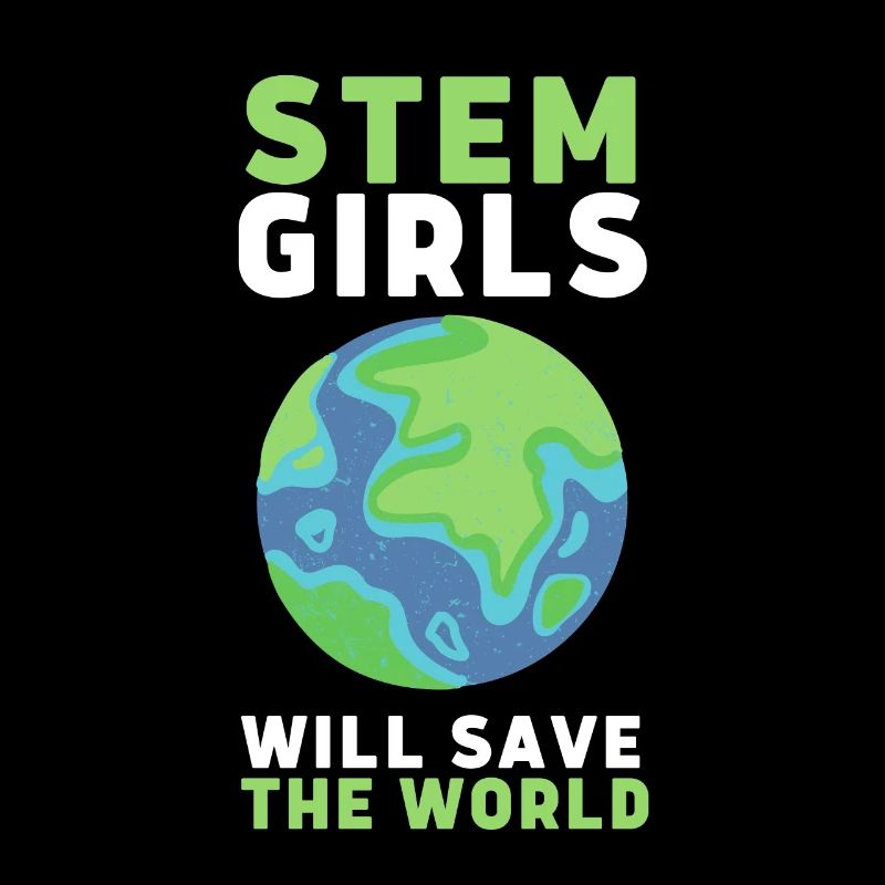 Female Stem Scientist Technology Student,