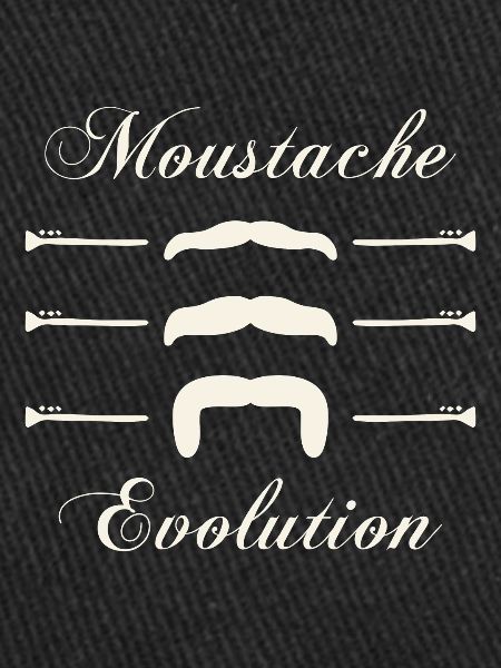 moustaches évolution, Idée cadeau d'élégance.