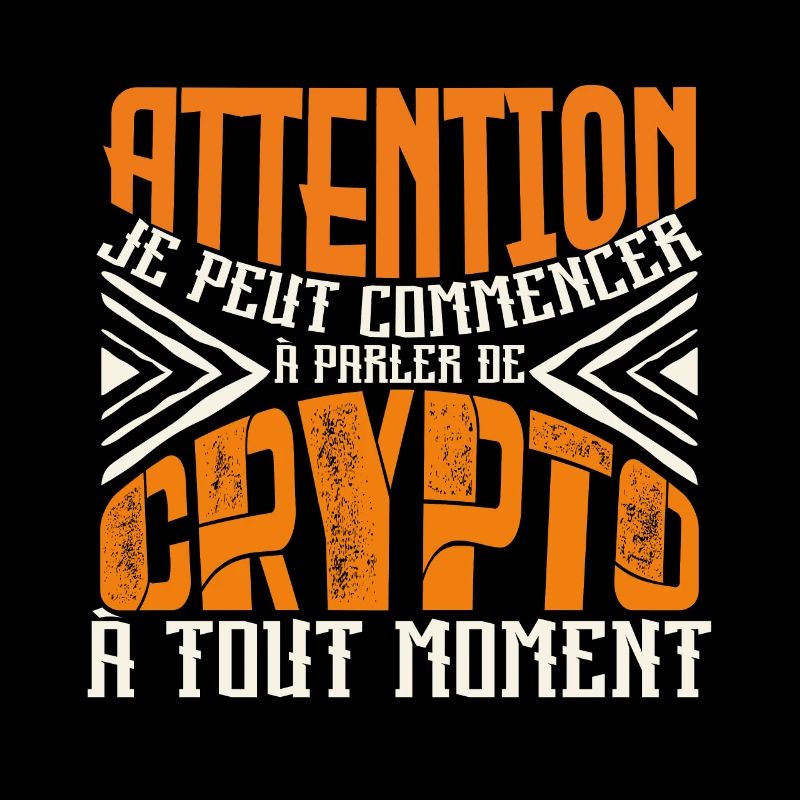 Avertissement, crypto à tout moment.