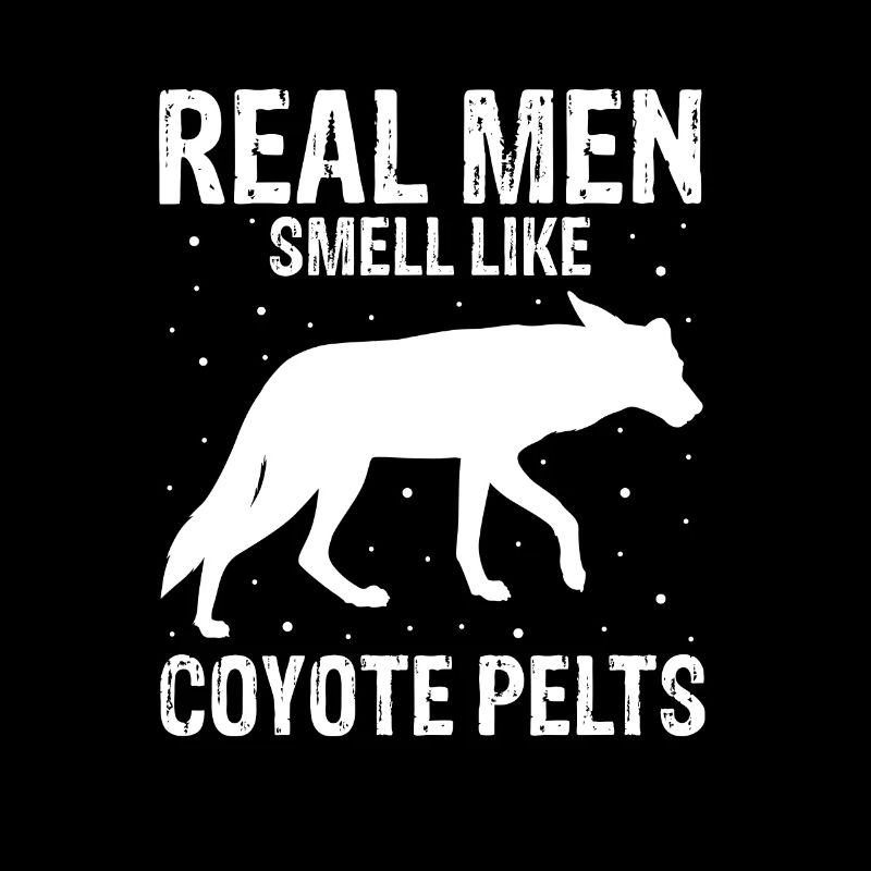 Conception de chasseur de coyote pour la chasse au coyote
