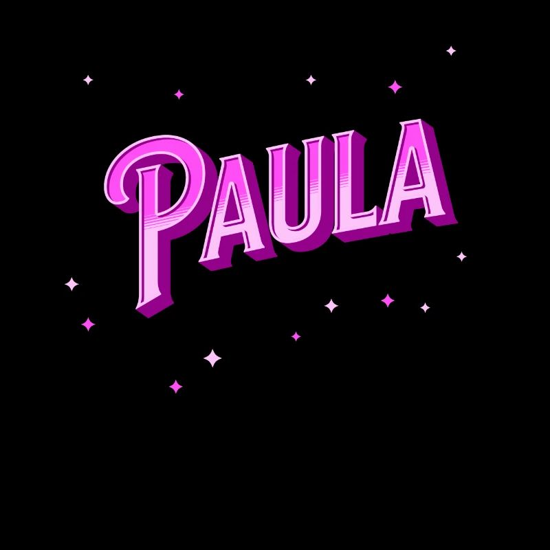 Le prénom de Paula personnalisé