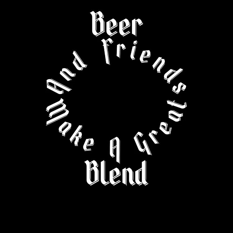 La bière et les amis font un excellent mélange