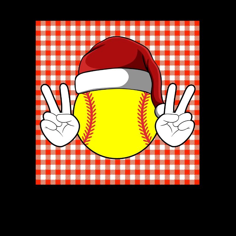 Softball Xmas Softball Player Christmas Gift