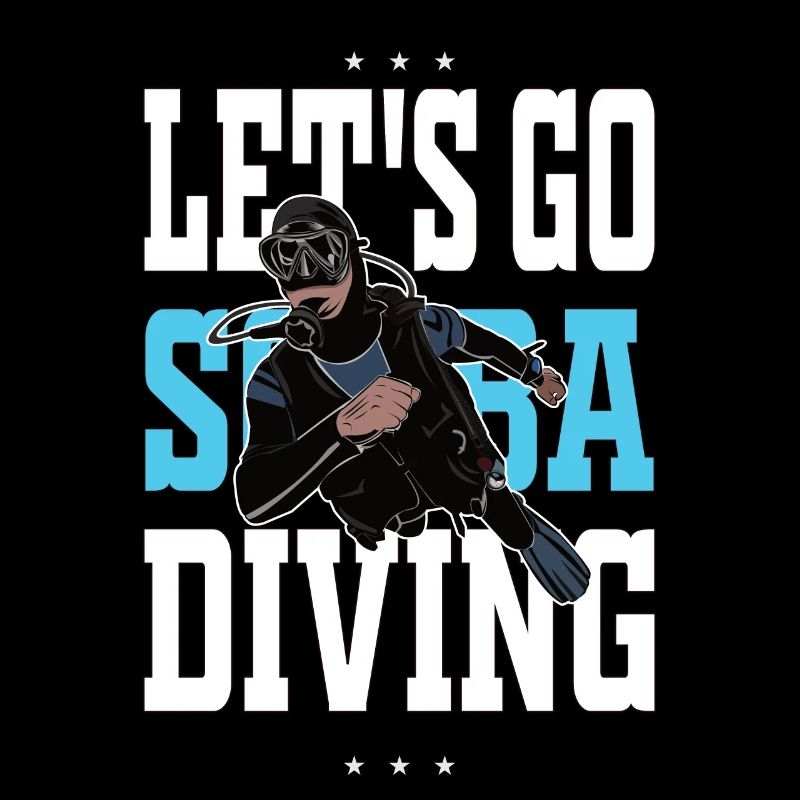 Let's go scuba diving Geschenk Tauchen