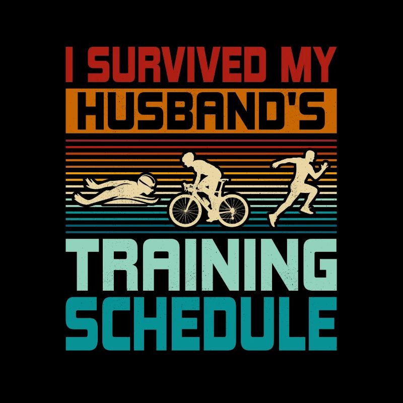 I survived my husband's training schedule Triathlo
