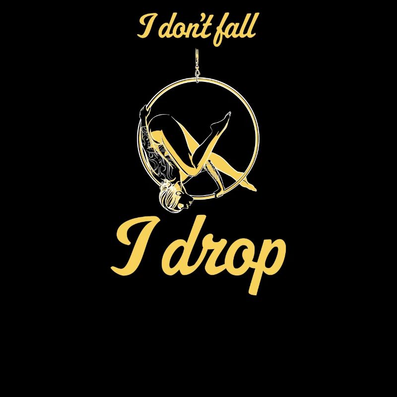 Aerial Silks I acrobatics dancer yoga design for