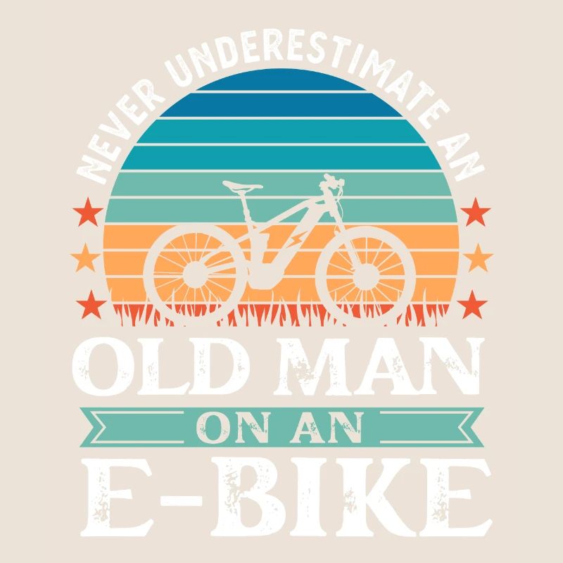 Never underestimate an Old Man on an EBike