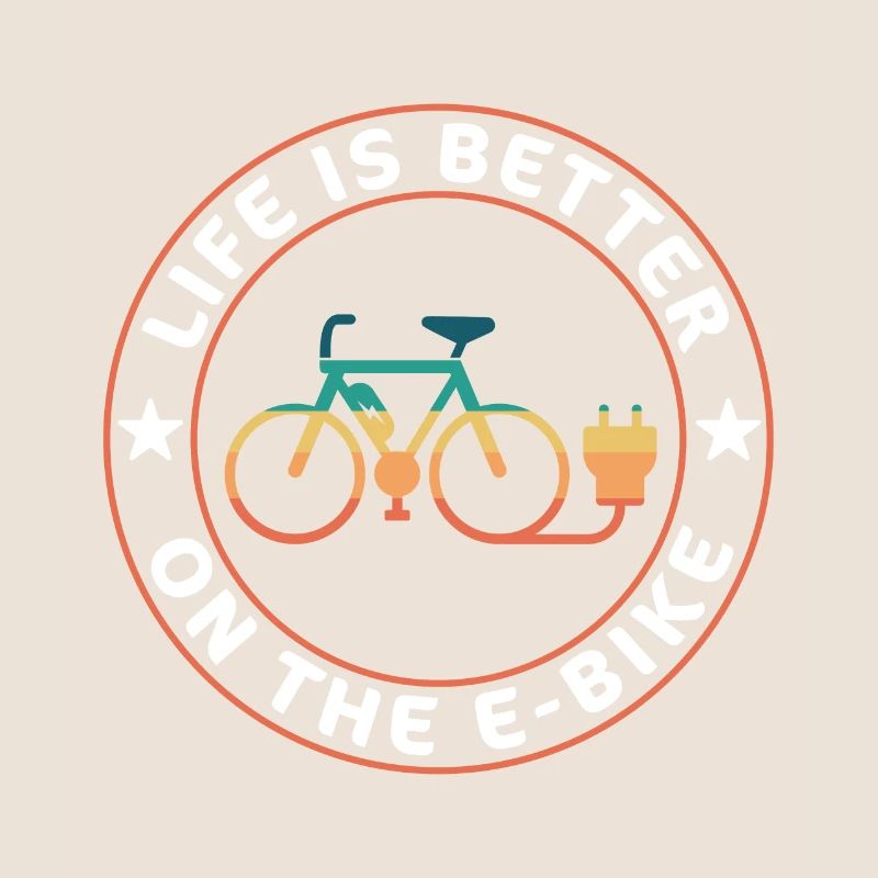 Life is better on the Ebike Ebiker Gift