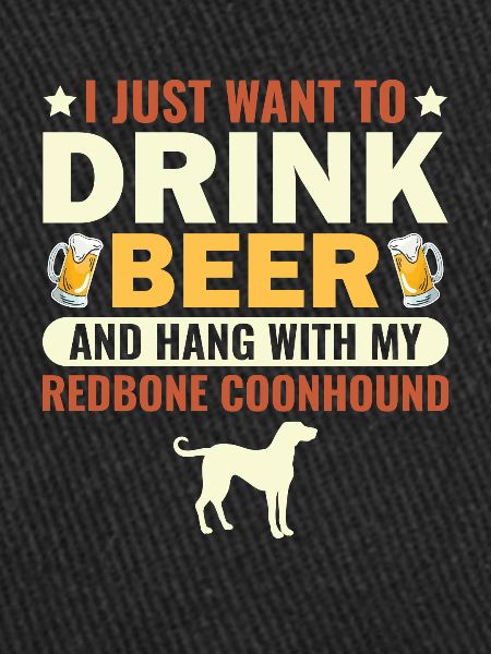 Redbone Coonhound Dog Gift