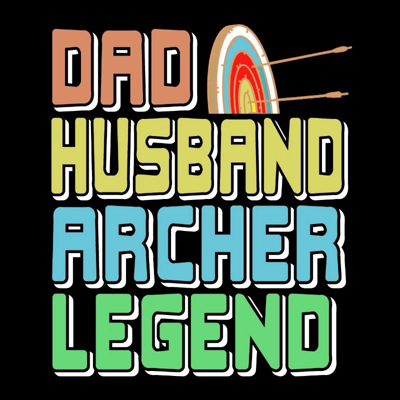 Dad Husband Archer Legend