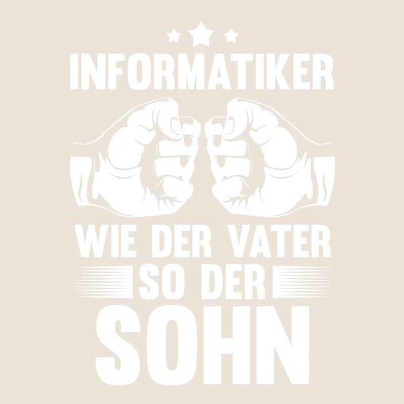 Vater Sohn Informatiker Informatik Programmierer