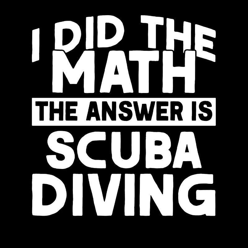 Scuba Diving Gift Underwater Scuba Diver