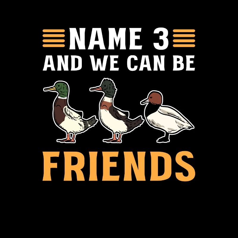 Chasse au canard Chasseurs de sauvagine Différents canards