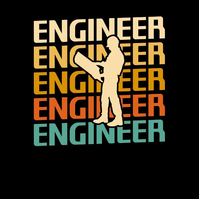 Retro Vintage Classic Engineer Engineering