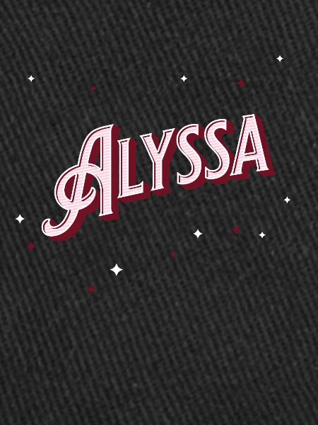 Alyssa name personalized