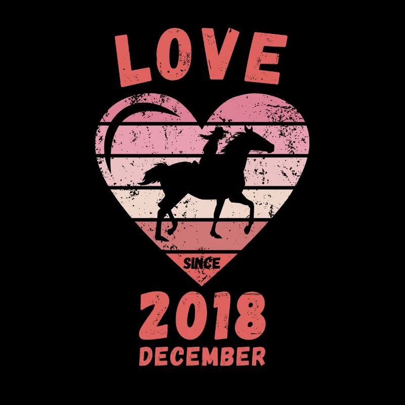 Amour équitation anniversaire Décembre 2018