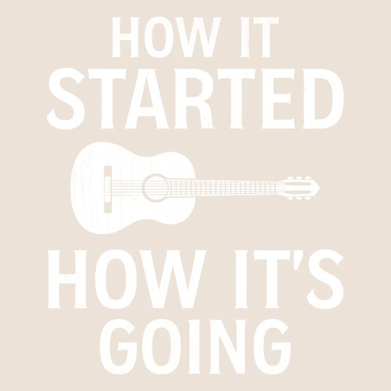 Guitare - Comment ça a commencé Comment ça va - Guitar Co