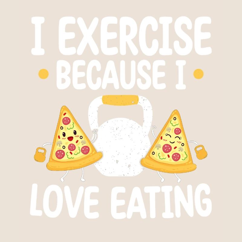 Kettlebell Pizza Exercice parce que j’adore manger