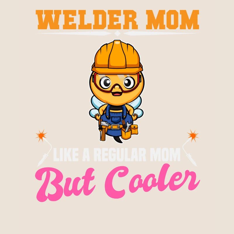 Maman soudeuse comme une maman régulière mais plus cool