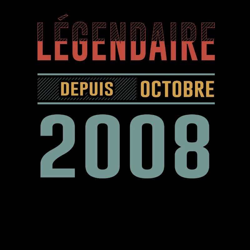 Légendaire Depuis Octobre 2008 Anniversaire