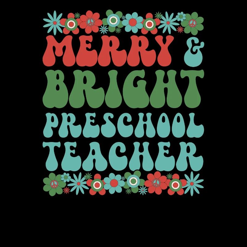 Enseignant préscolaire Noël Pre-K Enseignant Noël