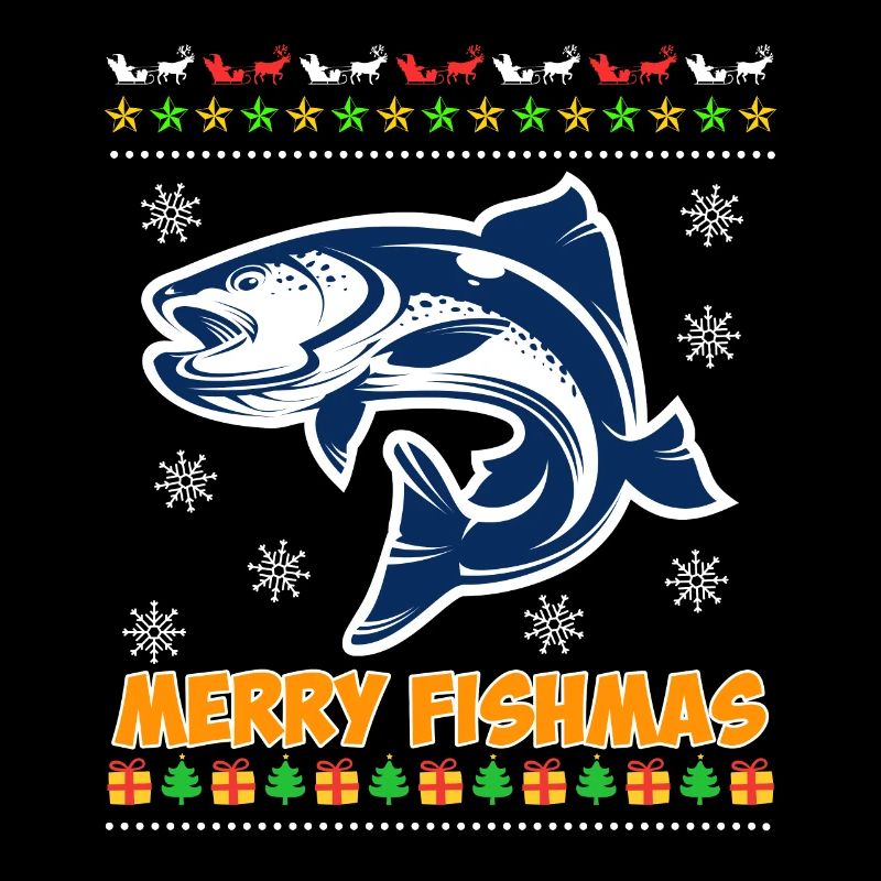 Ange Noël Joyeux Poissonnier Pêcheur