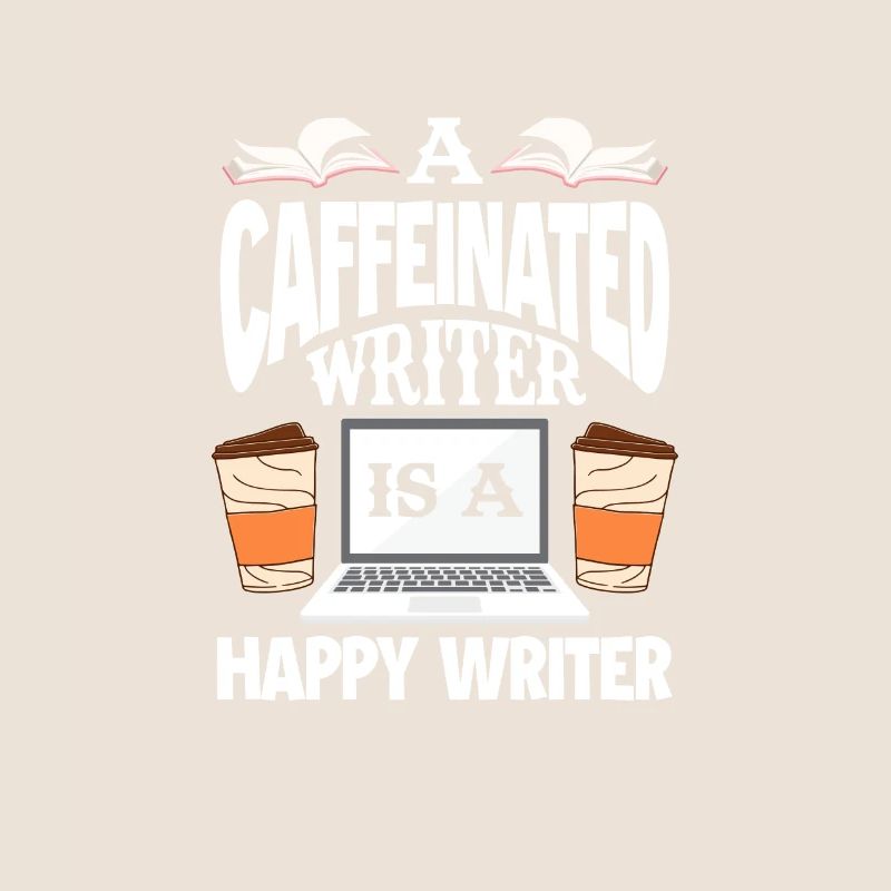 Coffee Writer Caffeine Espresso Gift