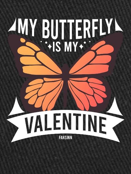 Mon papillon est mon Valentin