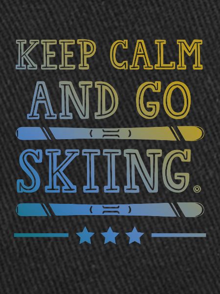 Keep calm ski
