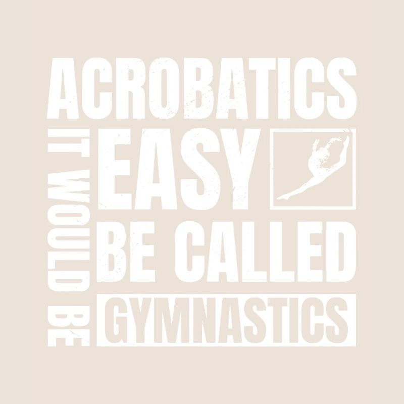 Evolution Graphic Gymnast Gymnastics Acrobat Acrob
