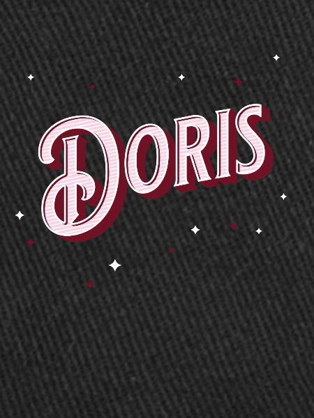Personalized Doris name