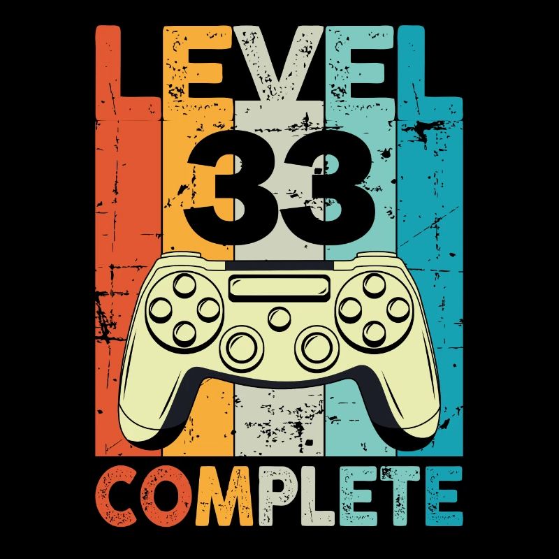 Level 33 Complete Gaming Geburtstag