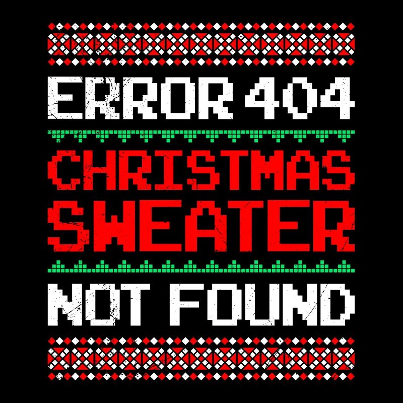 Ugly Christmas Shirt Error