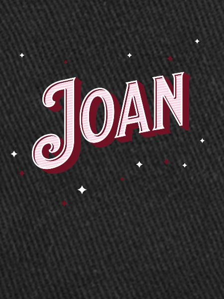Joan name personalized