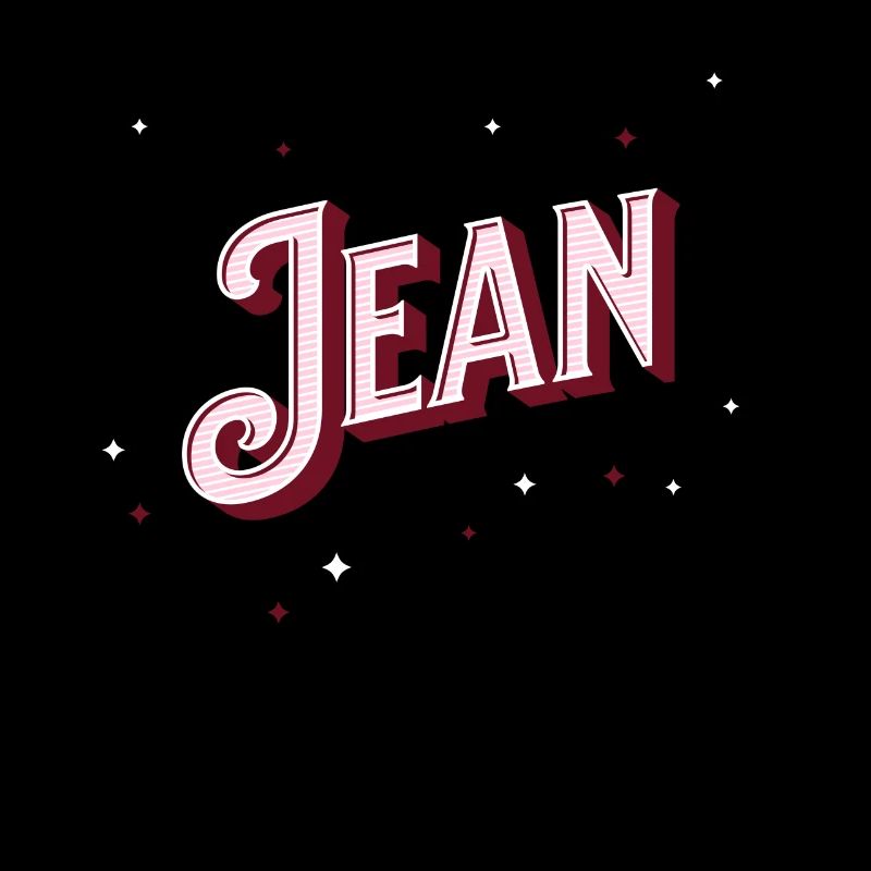 Jean name personalized