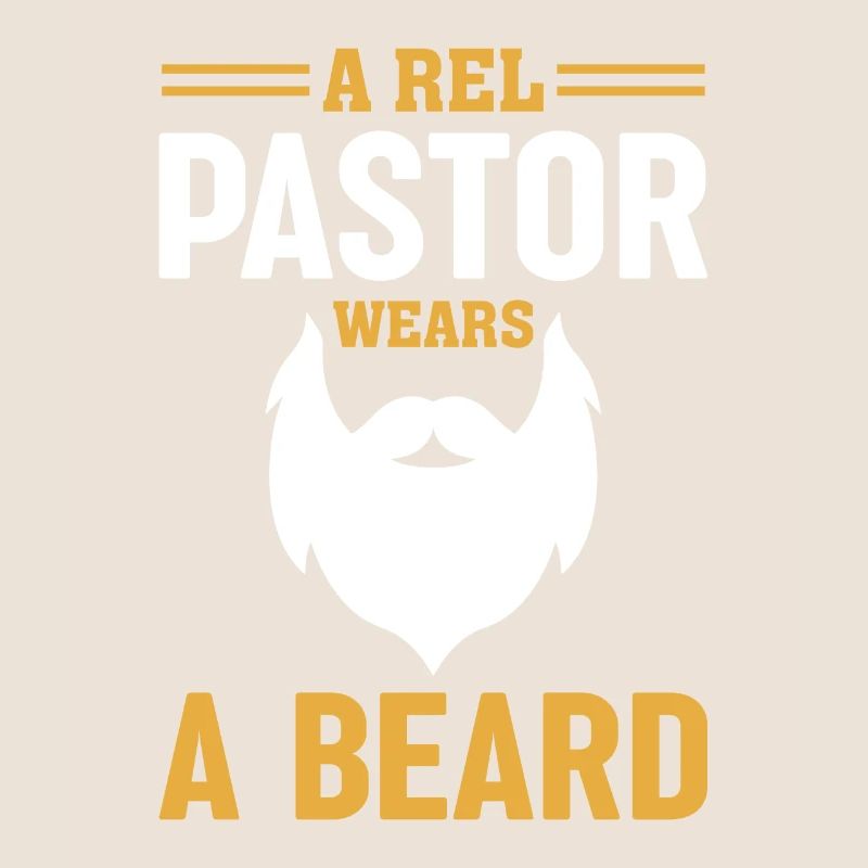 Un vrai pasteur porte une barbe de chrétien