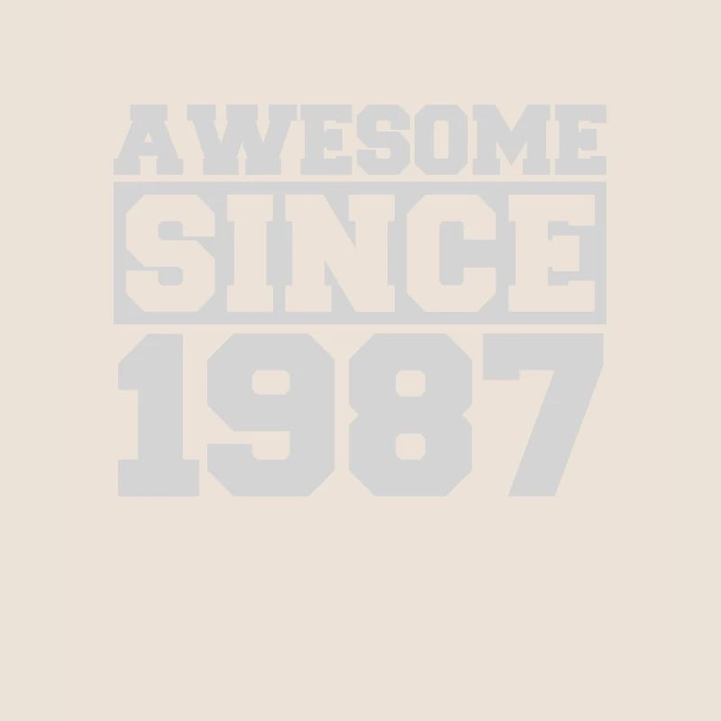 Awesome since 1987