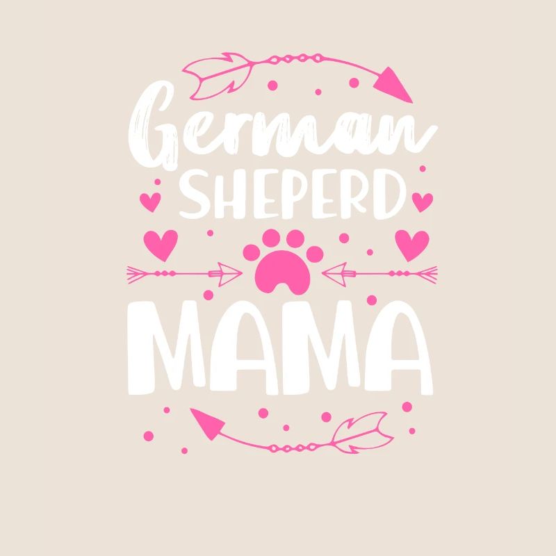 Deutscher Schäferhund Mutter Hund Hunde Geschenk