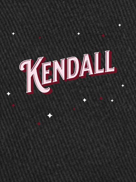 Kendall name personalized
