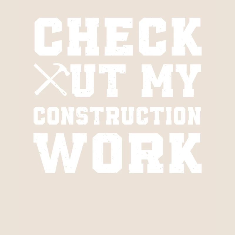 Drôle de conception d’ouvrier de la construction